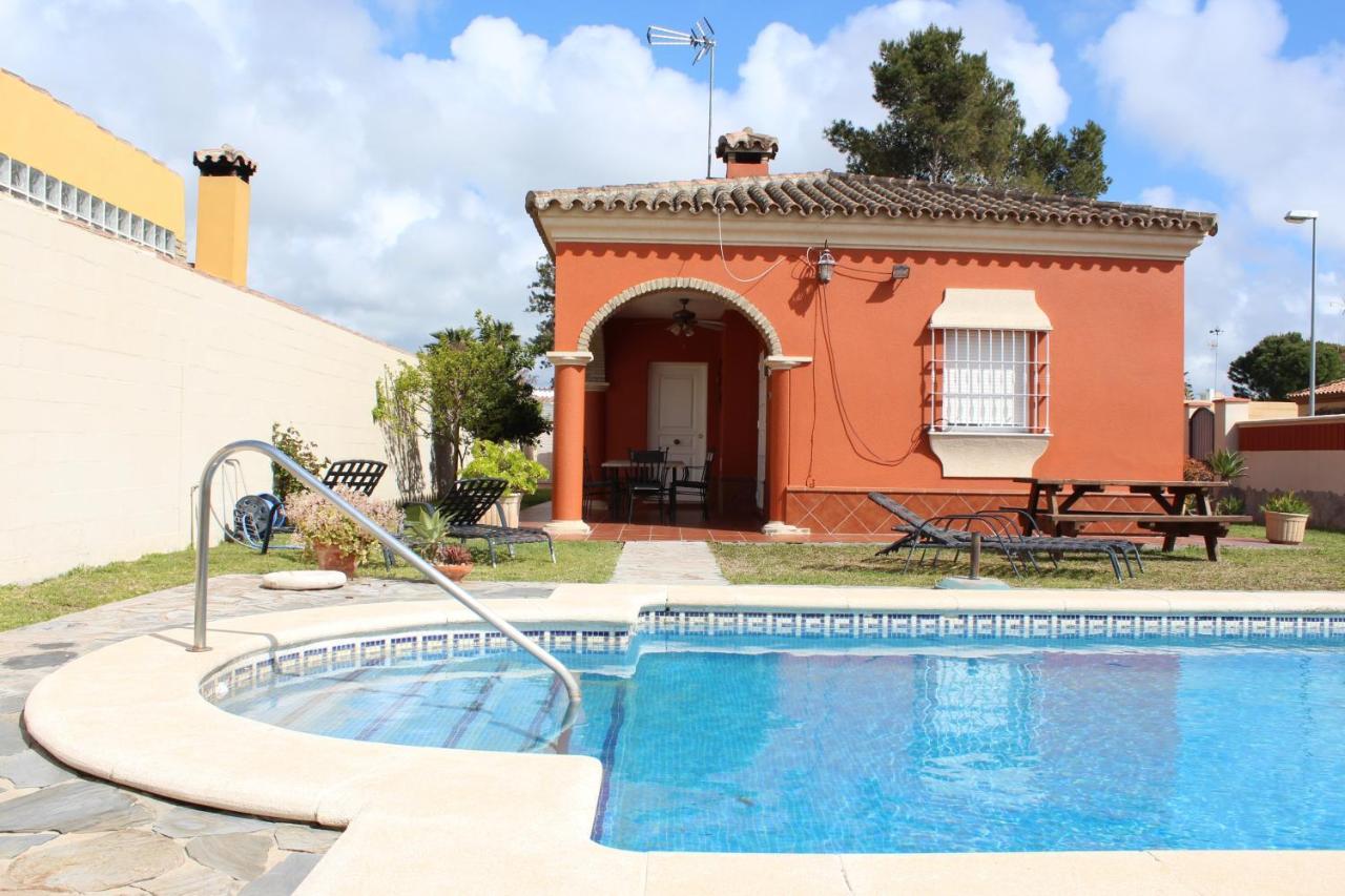 Chalet Marisma Con Piscina Privada Villa Chiclana de la Frontera Eksteriør billede